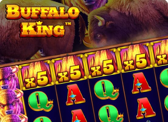 lufthavn æggelederne obligat Buffalo King: Vild bison spillemaskine hos Mr Green Casino