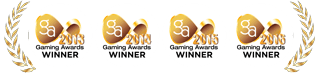 Mobile Casino of the year 2016<br>Online Casino of the Year 2013 - 2014 - 2015