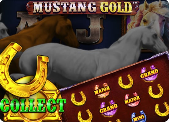mustang gold jackpot