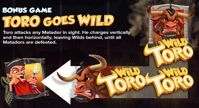 Toro Goes Wild Bonus Round