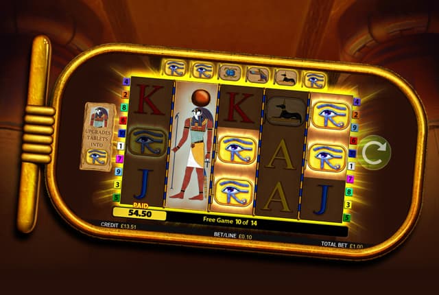 Eye of Horus Golden Tablet Gameplay