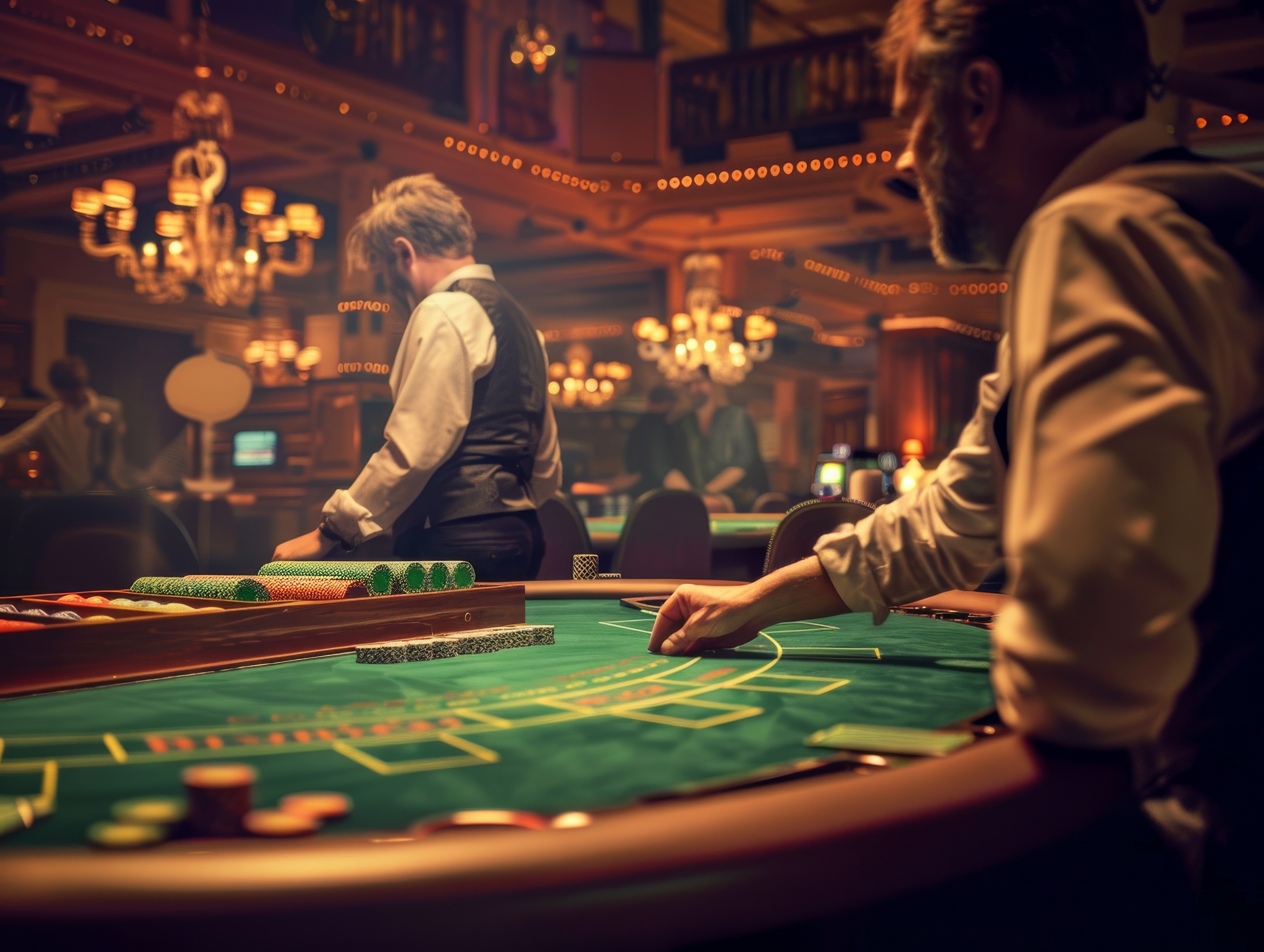 baccarat dealer