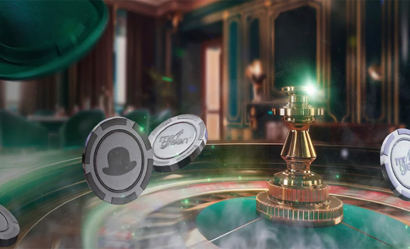 Interface de roulette sur Instant Casino montrant des bonus